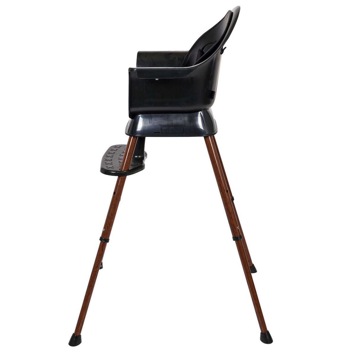 Stuhl Évol Ultimo 3 Luxe Quax schwarzer Nussbaum