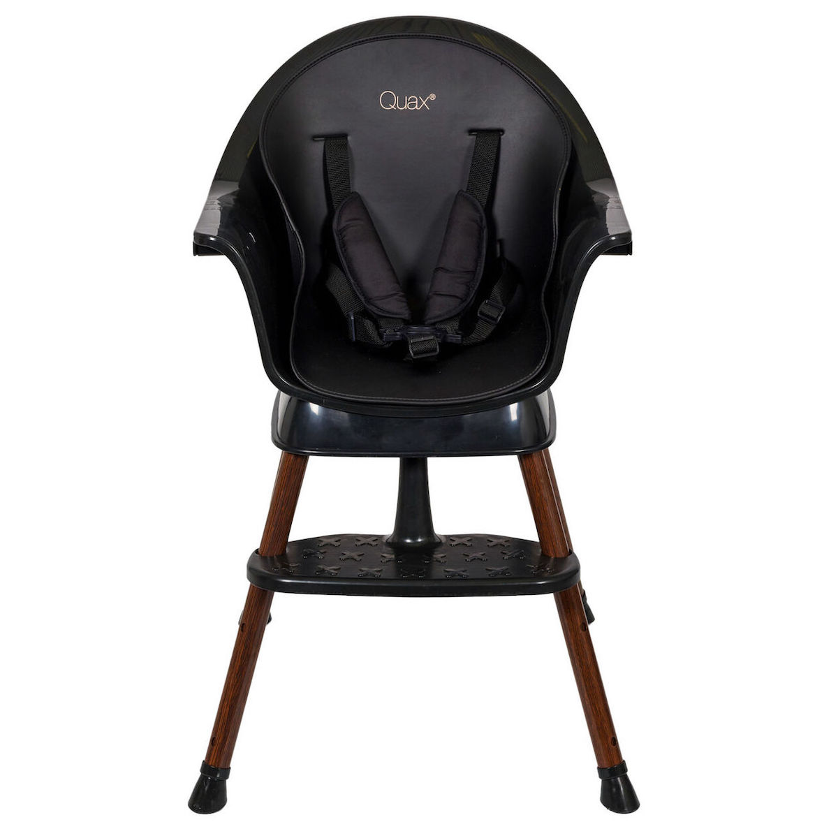 Stuhl Évol Ultimo 3 Luxe Quax schwarzer Nussbaum