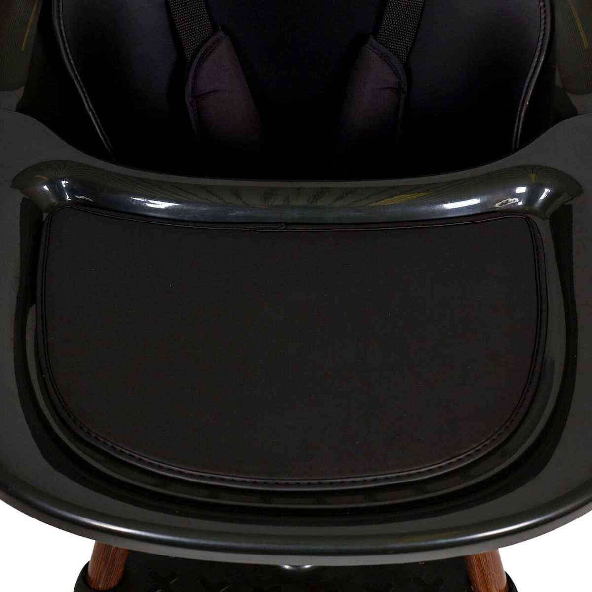 Stuhl Évol Ultimo 3 Luxe Quax schwarzer Nussbaum