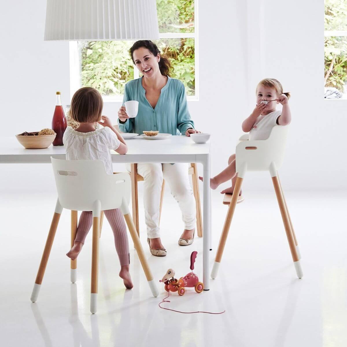 Stuhlbeine Hochstuhl BABY Flexa weiß