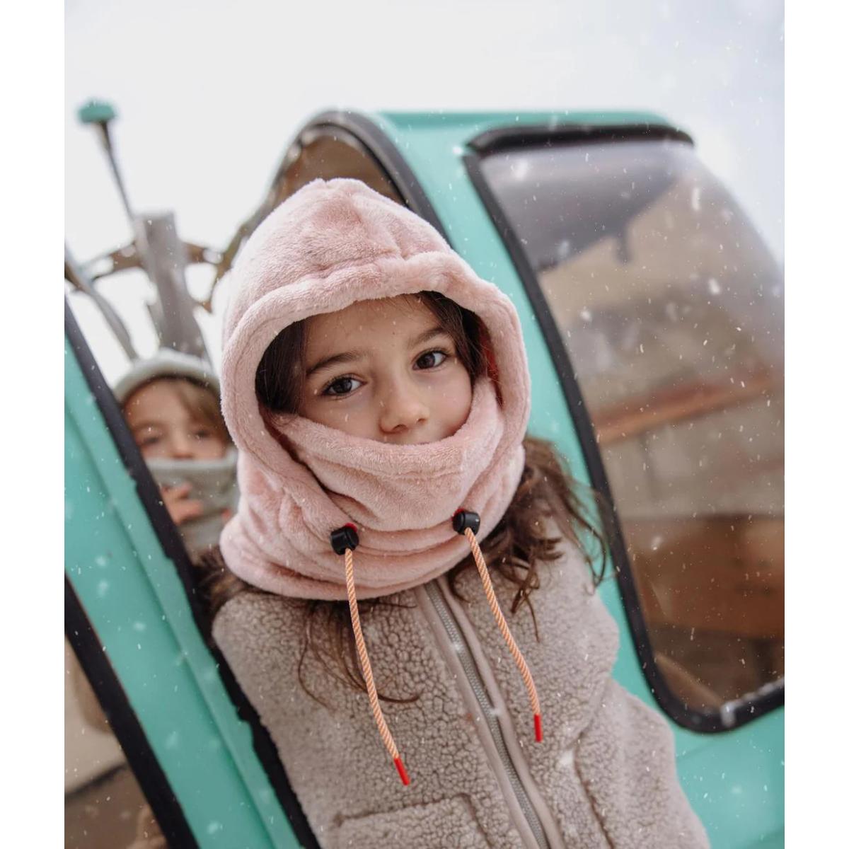 Sturmhaube 2-5Y Warmy Pink Hello Hossy