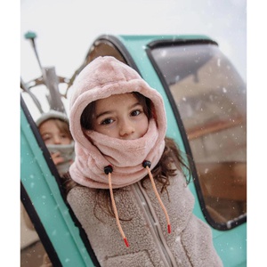 Sturmhaube 2-5Y Warmy Pink Hello Hossy