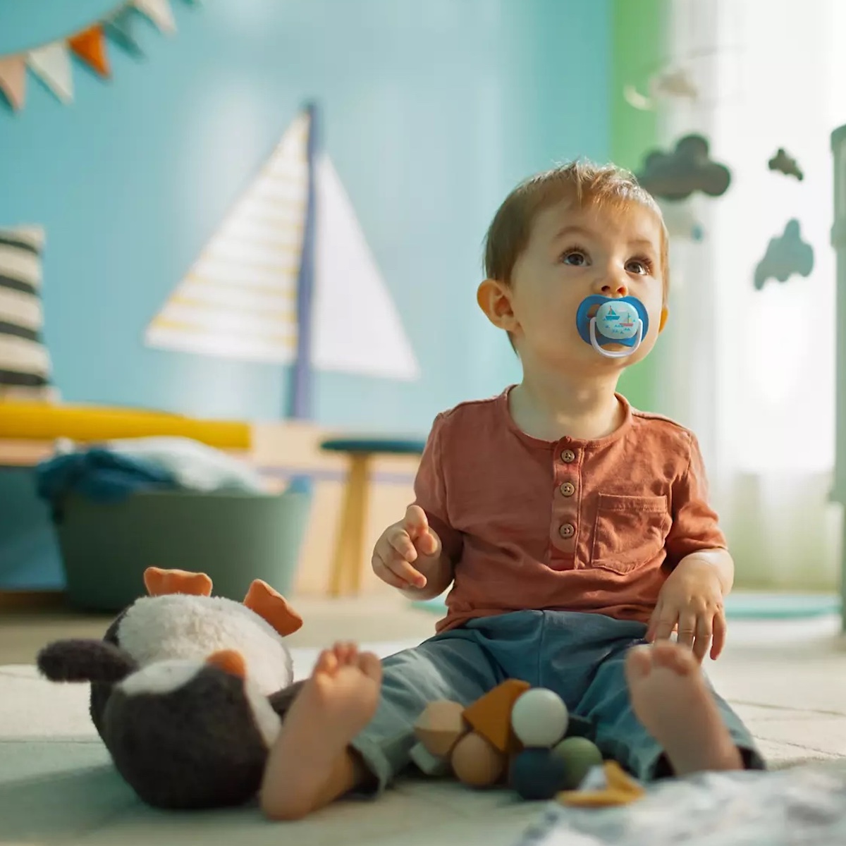 Sucet Ultra Air Happy Range Boy +6M Avent