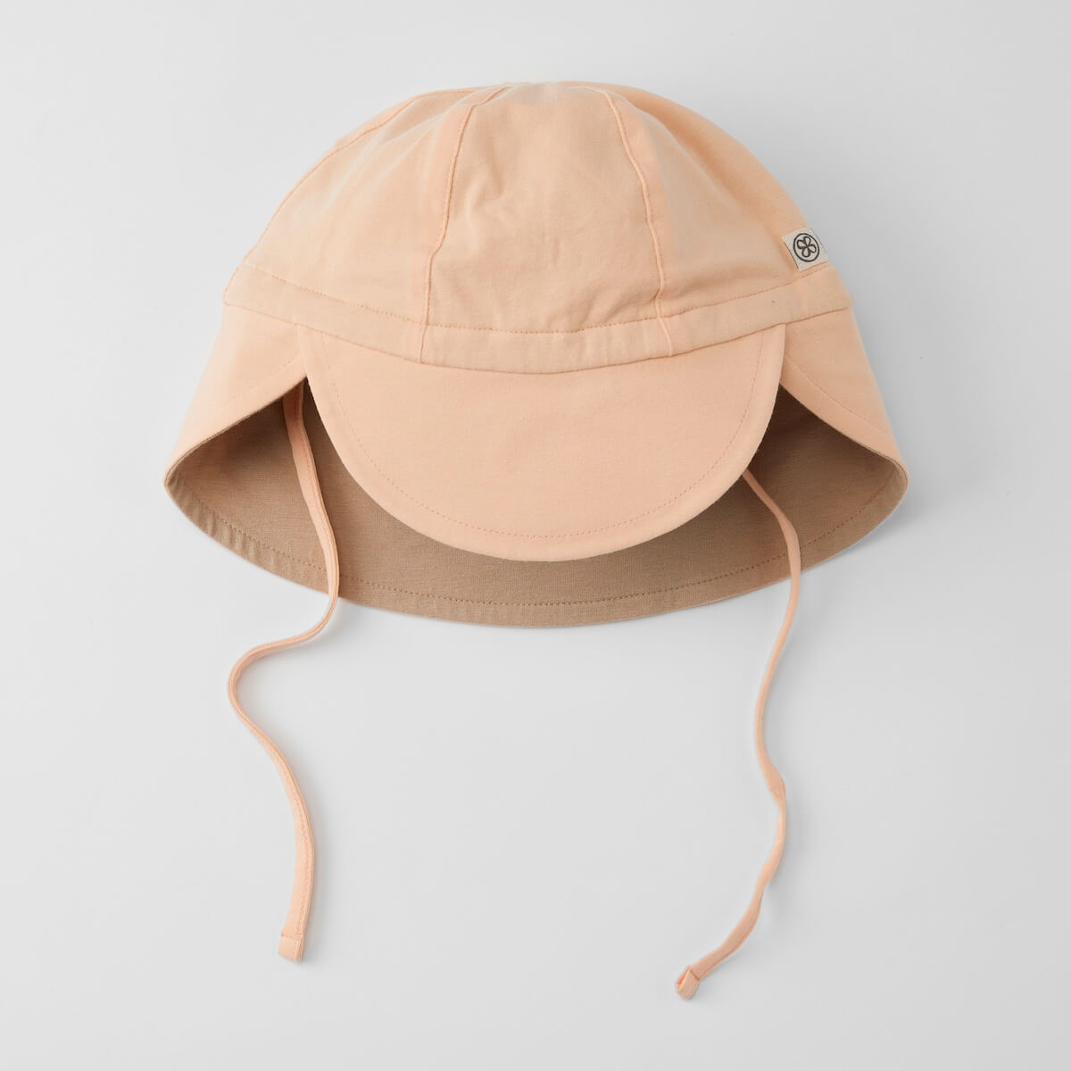 Sun Hat (reversibel) 6-12m Cloby Peachy Summer Sandy Beach
