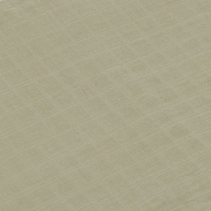 Swaddle & Burp Blanket M 3pcs 60x60cm GOTS Leave olive milky Laessig 