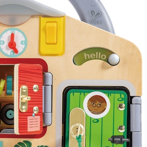 Tablero de juego Bloquea y aprende Hape