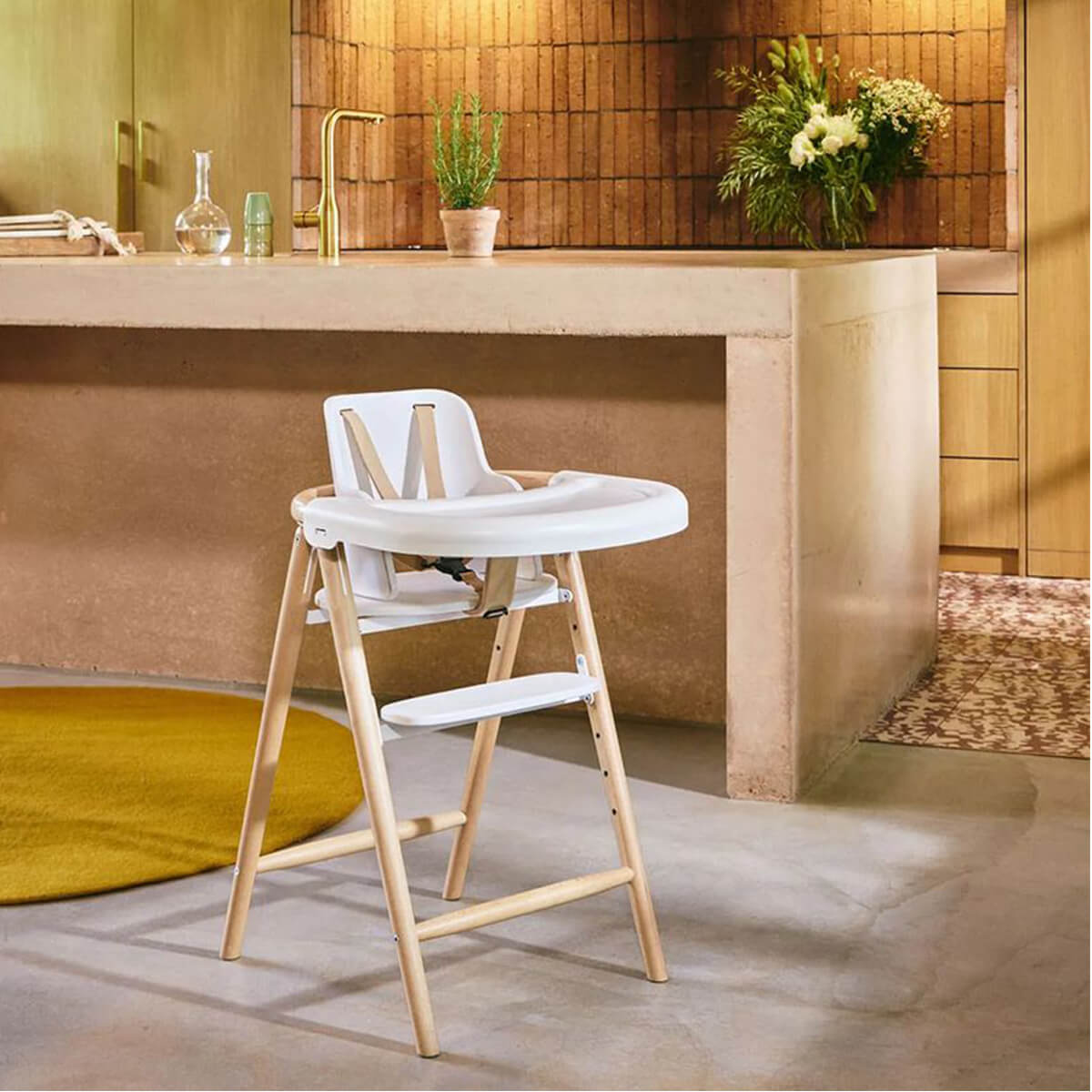 Tablet für Hochstuhl TOBO Charlie Crane weiß