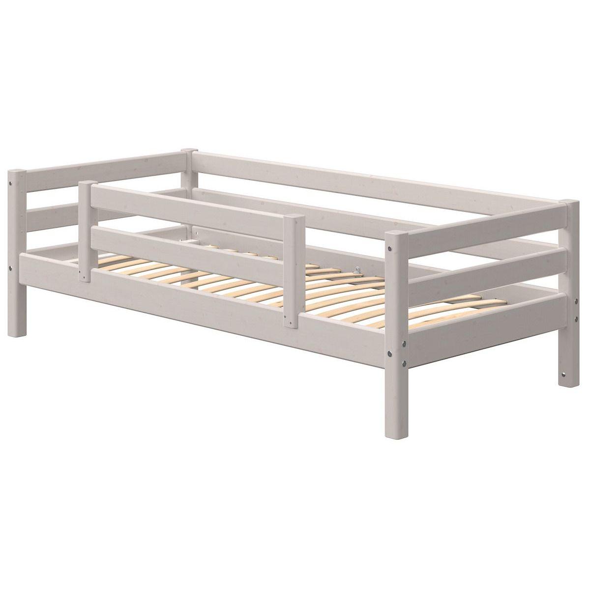 Tagesbett 90x200cm Zentrales Absturzsicherung CLASSIC Flexa grey washed