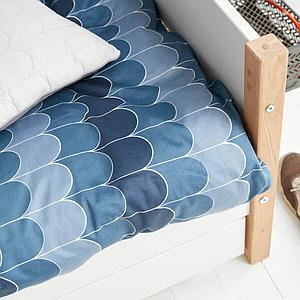 Tagesbett mitwachsend 200x90cm 2 Schubladen NOR Eiche-weiß