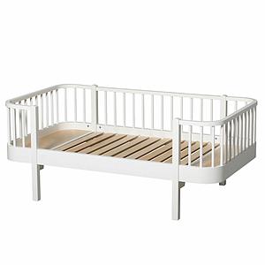 Tagesbett mitwachsend 90x160cm WOOD ORIGINAL Oliver Furniture weiß