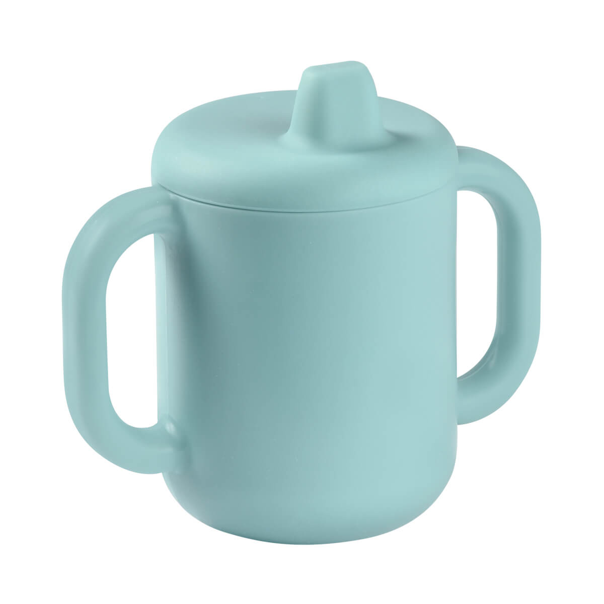Tasse d'apprentissage silicone blue Beaba