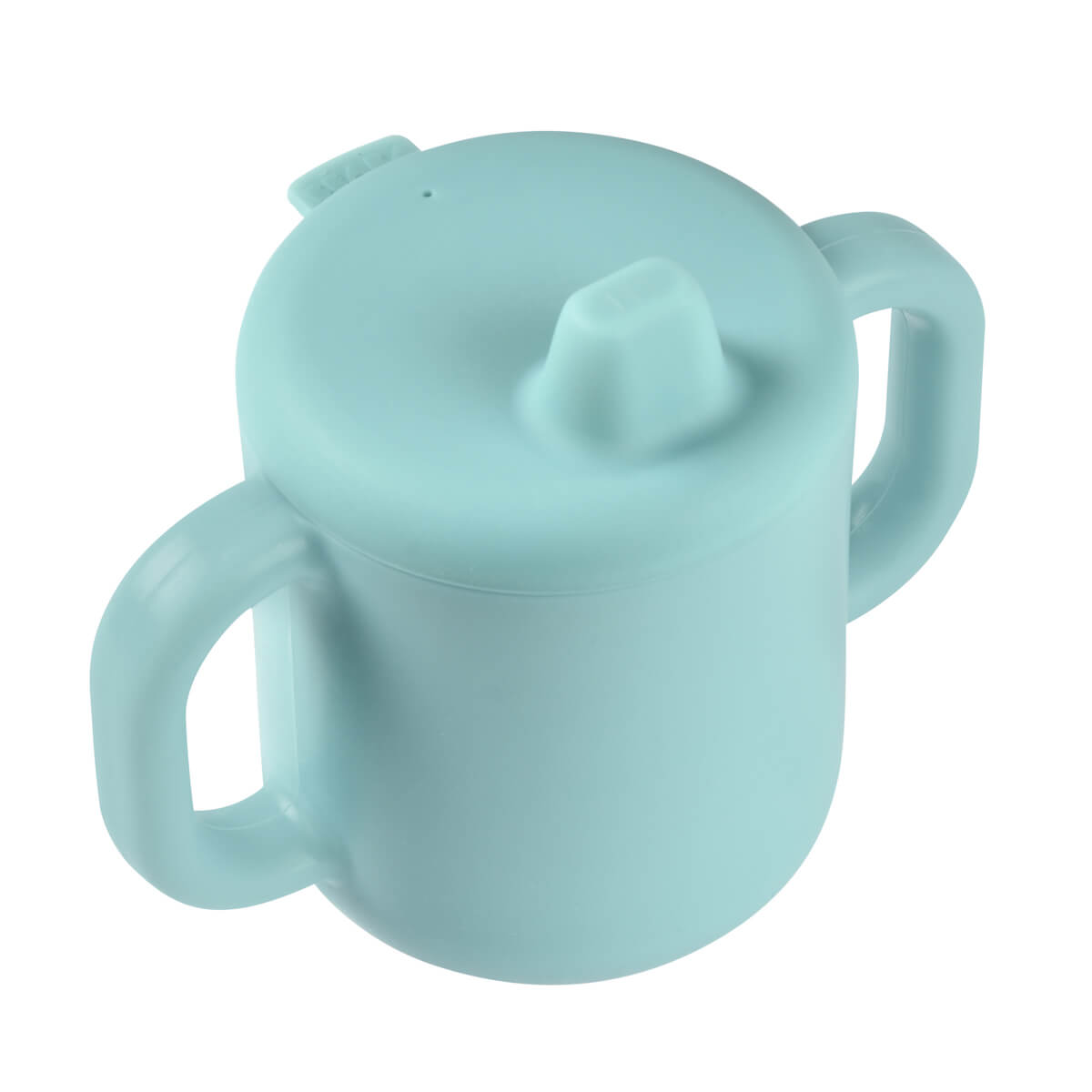 Tasse d'apprentissage silicone blue Beaba