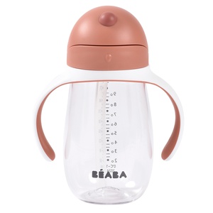 Tasse Strohhalm 300ml Beaba terracota