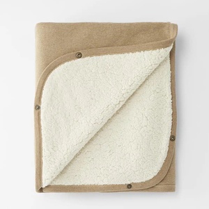 Teddy-Decke Cloby 95x75cm Braun