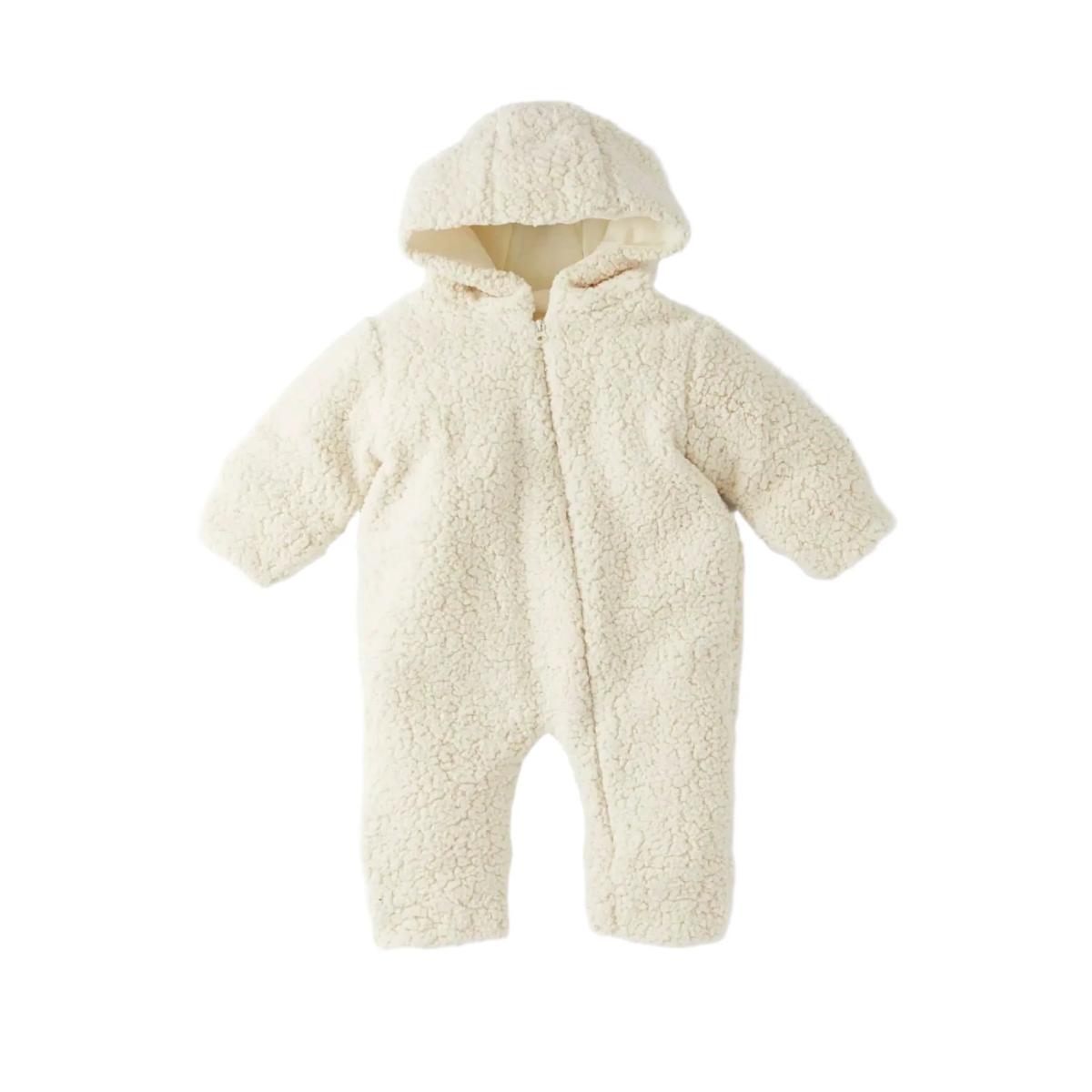 Teddy Suit Cloby 3-6m Off White
