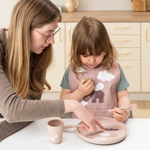 Teller Foodie Happy Clouds Done by Deer rosa