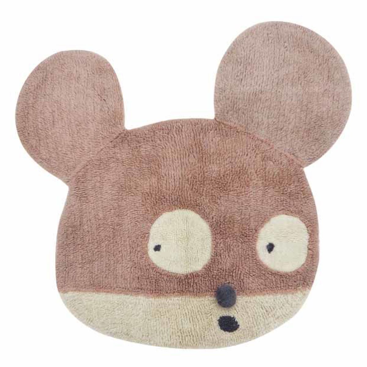 Teppich 100 x 120 cm Miss Mighty Mouse Lorena Canals Woolable