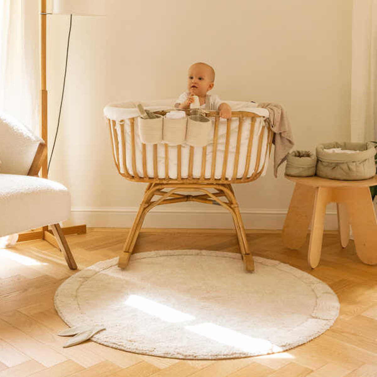 Teppich 120cm BAMBOO Lorena Canals Leaf