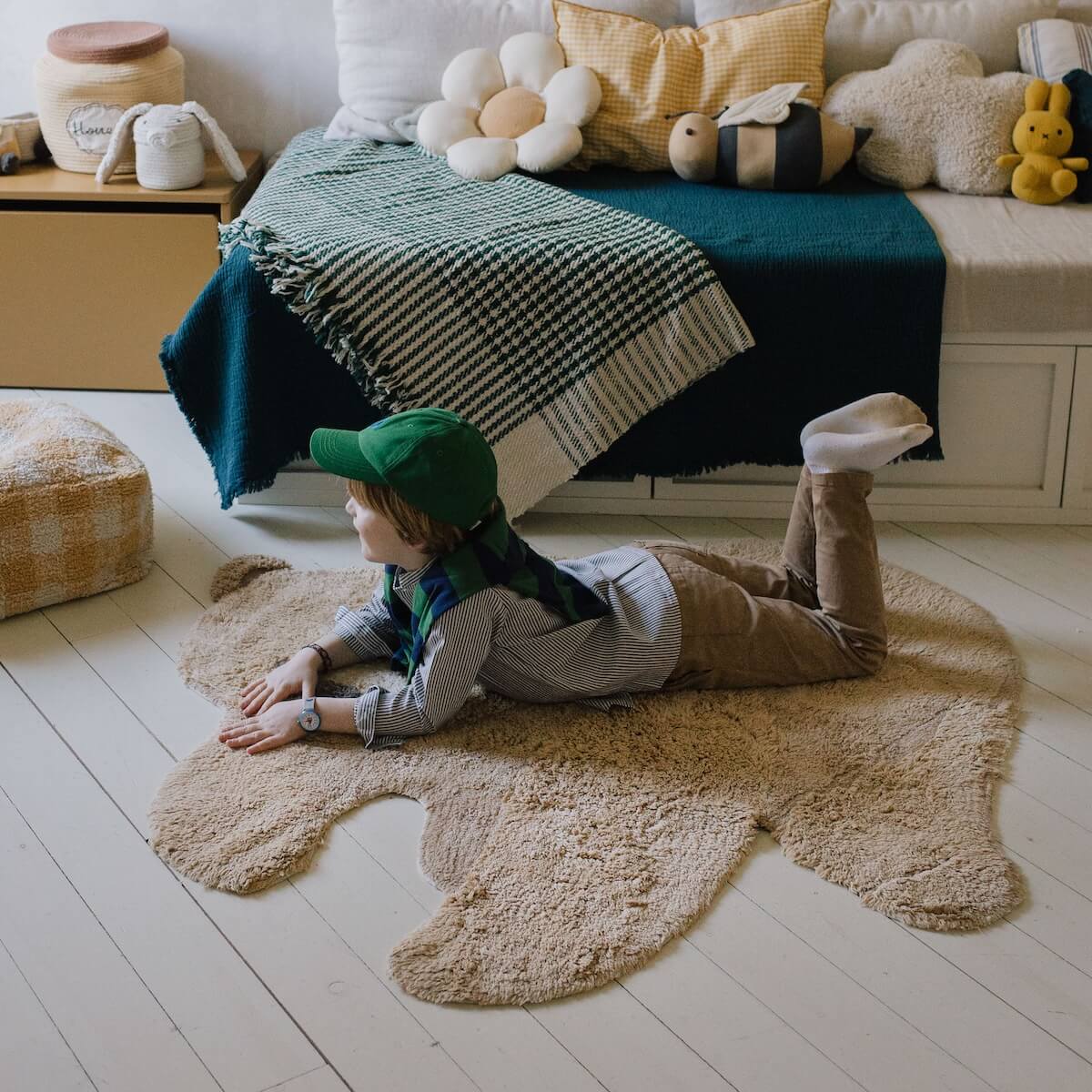 Teppich 120x122cm ANIMAL Lorena Canals Bear