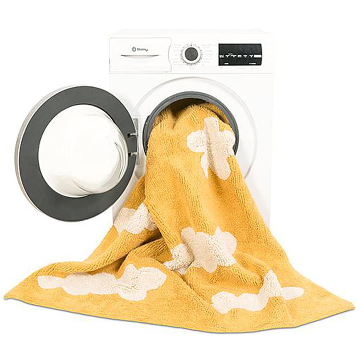 Teppich 120x160cm CLOUDS Lorena Canals mustard