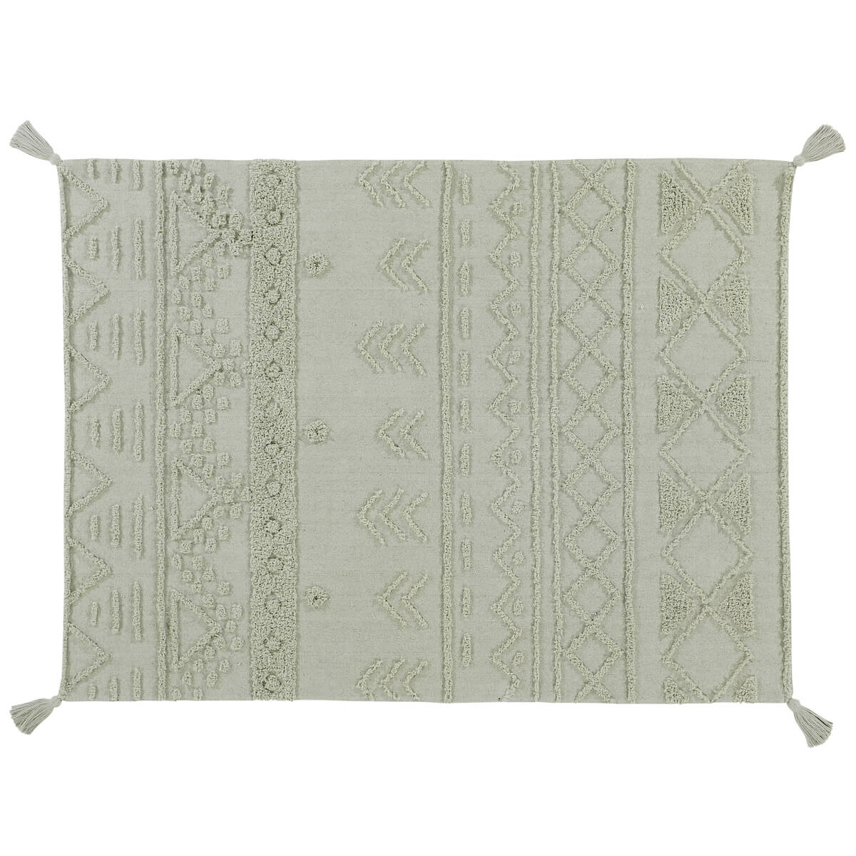 Teppich 120x160cm TRIBU Lorena Canals Olive