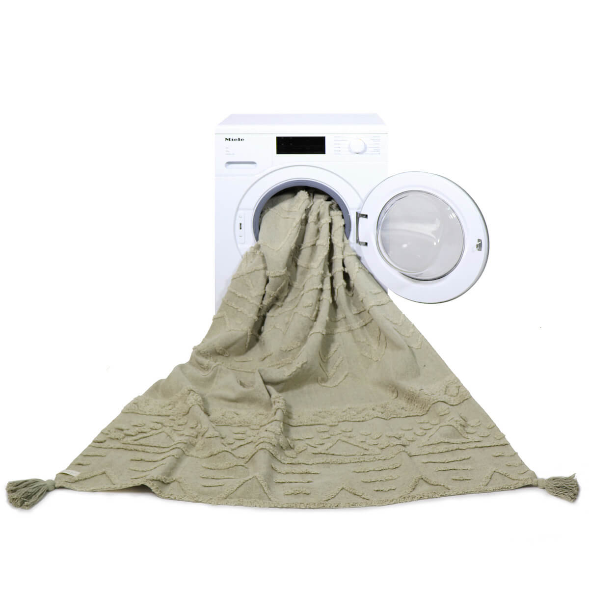 Teppich 120x160cm TRIBU Lorena Canals Olive