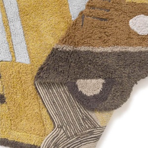 Teppich 130x90cm SCHULBUS Lorena Canals