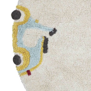 Teppich 140cm WHEELS Lorena Canals