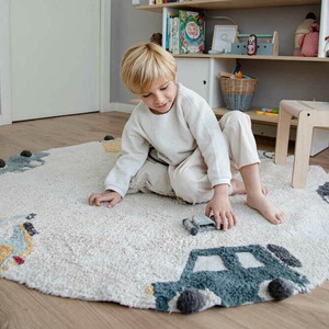 Teppich 140cm WHEELS Lorena Canals