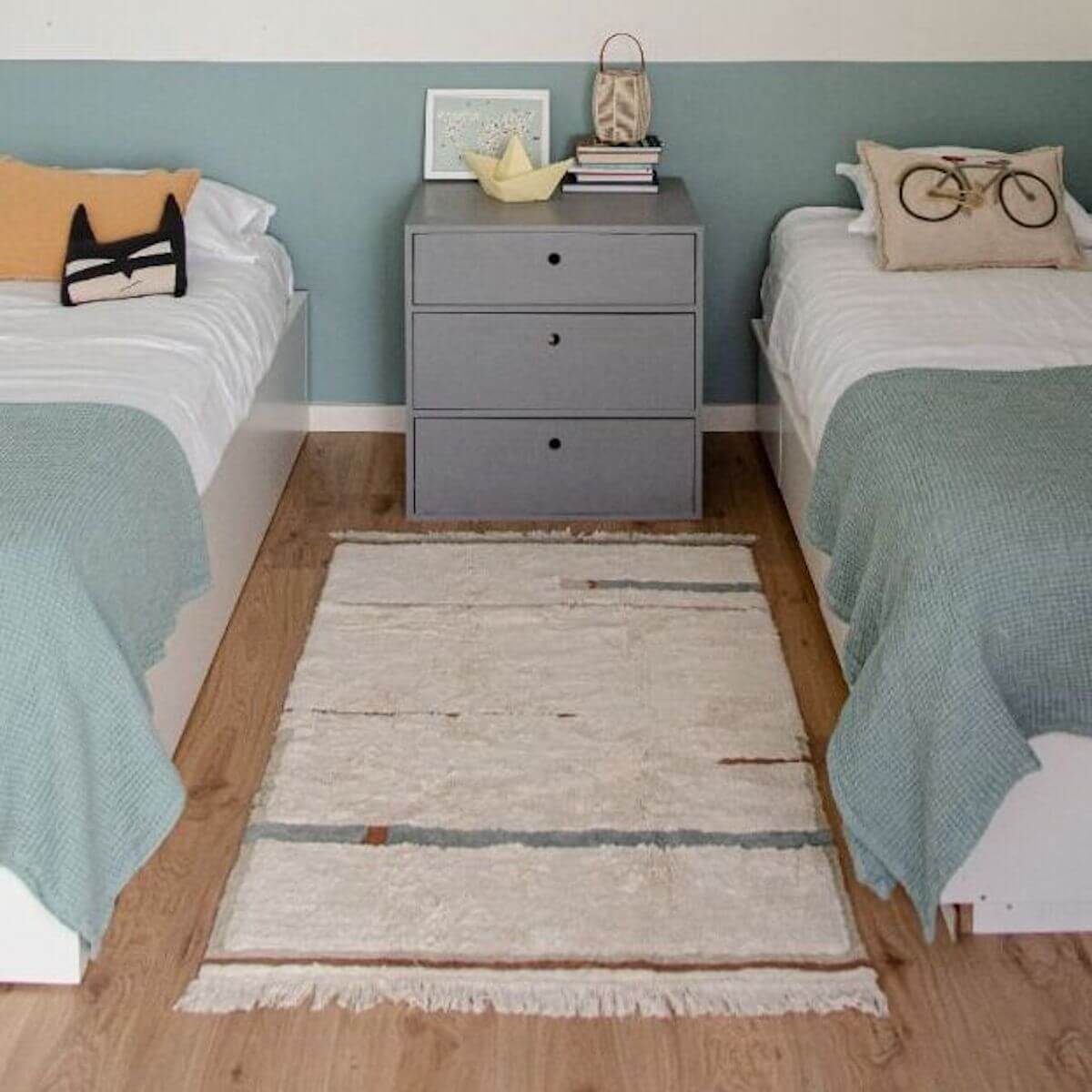 Teppich 140x200cm LANES VINTAGE Lorena Canals Blue