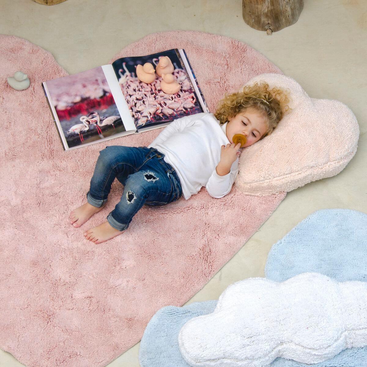 Teppich 160x180cm PUFFY Lorena Canals love nude