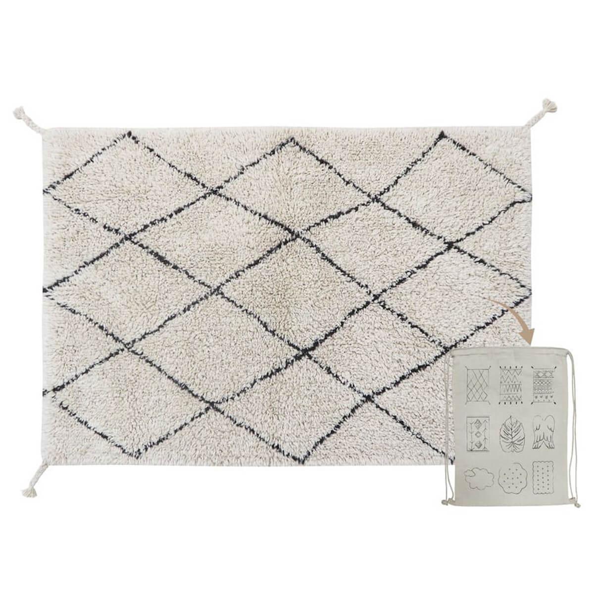 Teppich 70x100cm MINI BEREBER Lorena Canals