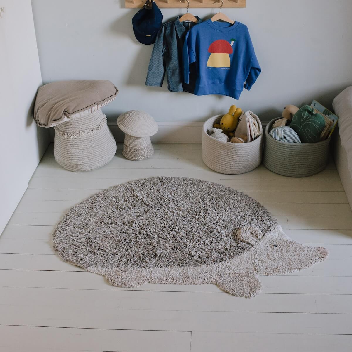 Teppich 90x130cm ANIMAL Lorena Canals Hedgehog