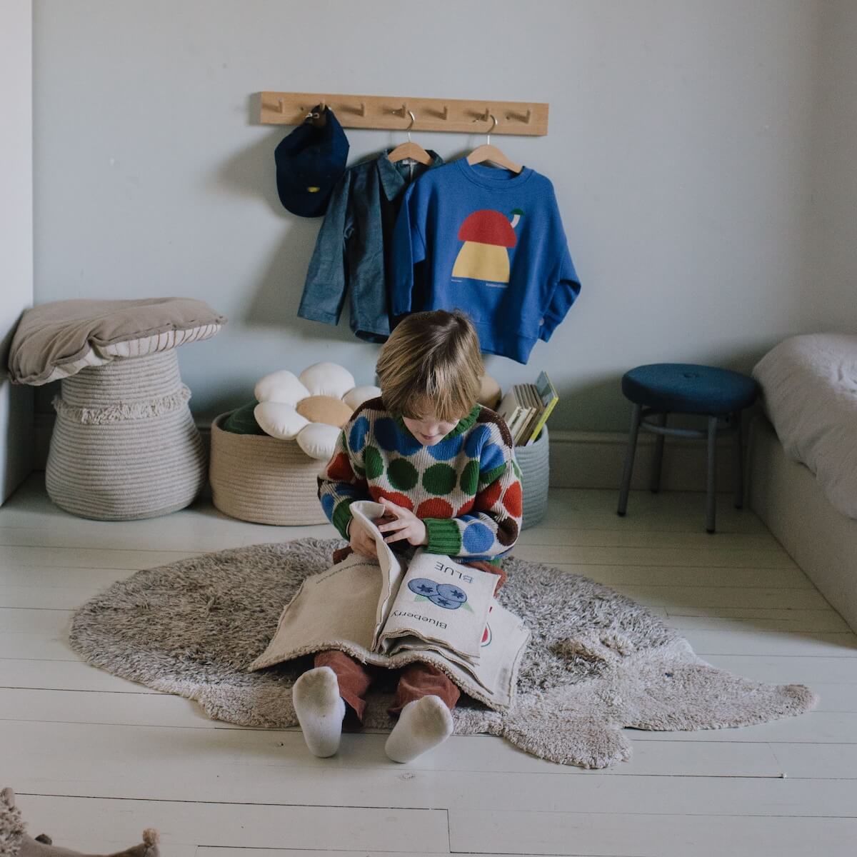 Teppich 90x130cm ANIMAL Lorena Canals Hedgehog