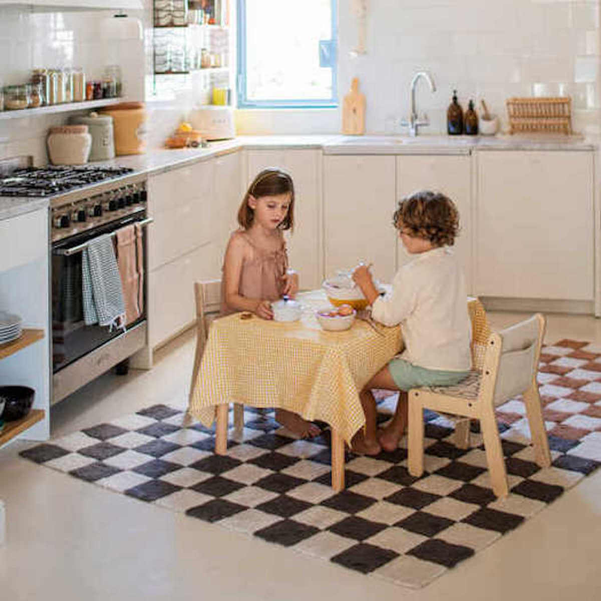 Teppich LITTLE CHEF Lorena Canals Dark grey