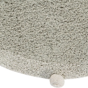 Teppich rund 120cm BUBBLY Lorena Canals Olive-Natural