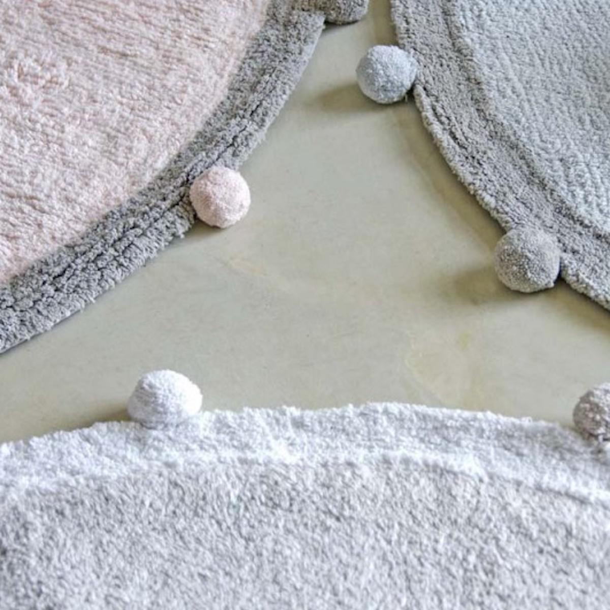 Teppich rund 120cm BUBBLY Lorena Canalsl soft pink