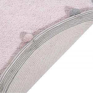 Teppich rund 120cm BUBBLY Lorena Canalsl soft pink