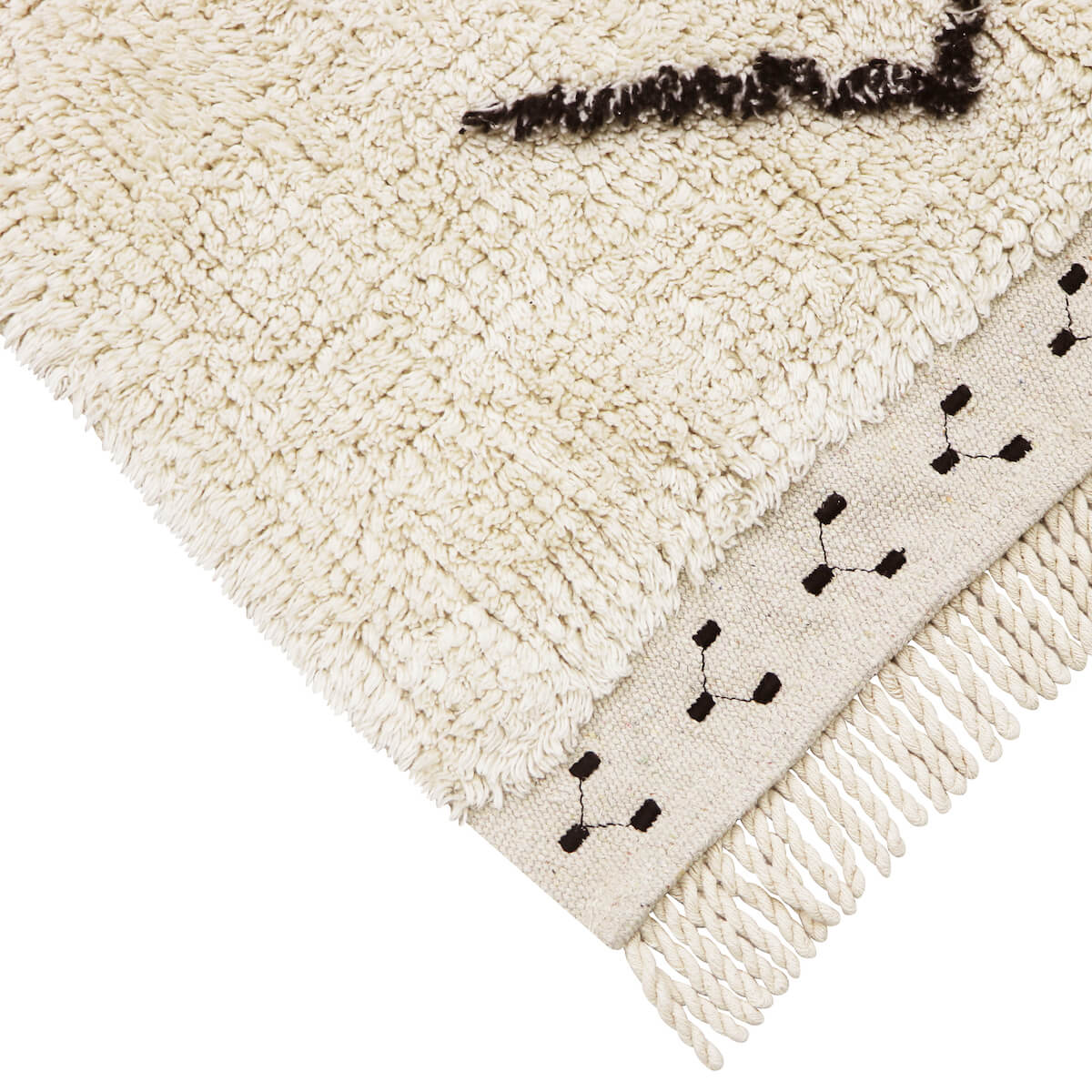 Teppich waschbar 170x240cm BERBER Lorena Canals Rhombs