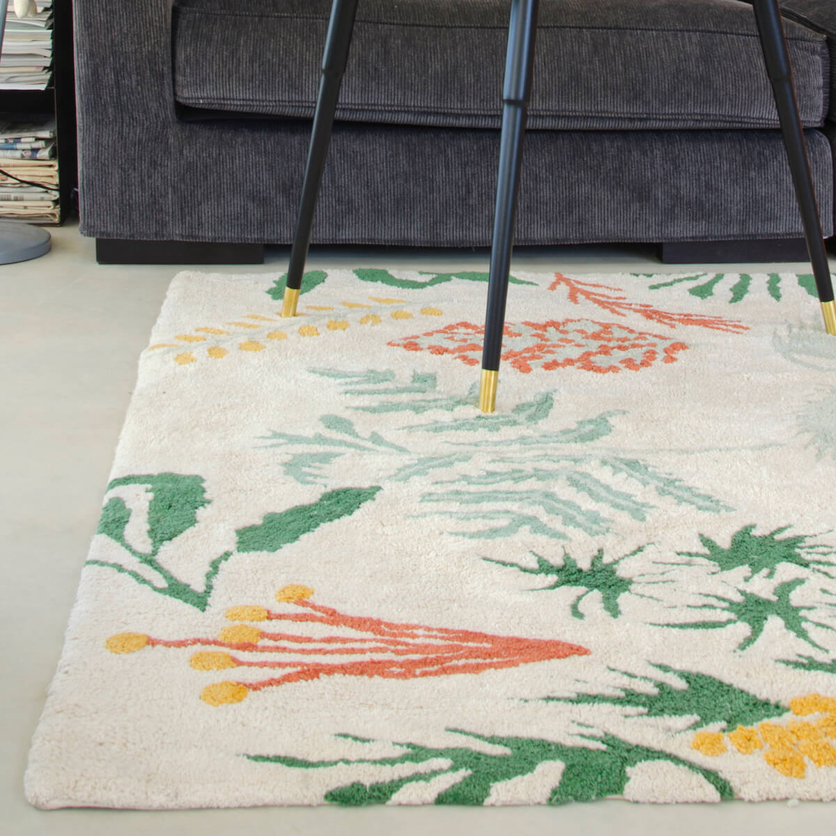 Teppich waschbar 170x240cm Botanic Plants Lorena Canals