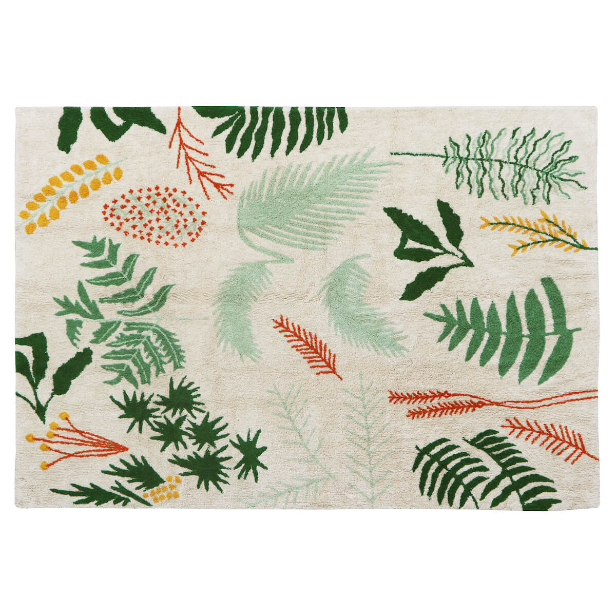 Teppich waschbar 170x240cm Botanic Plants Lorena Canals