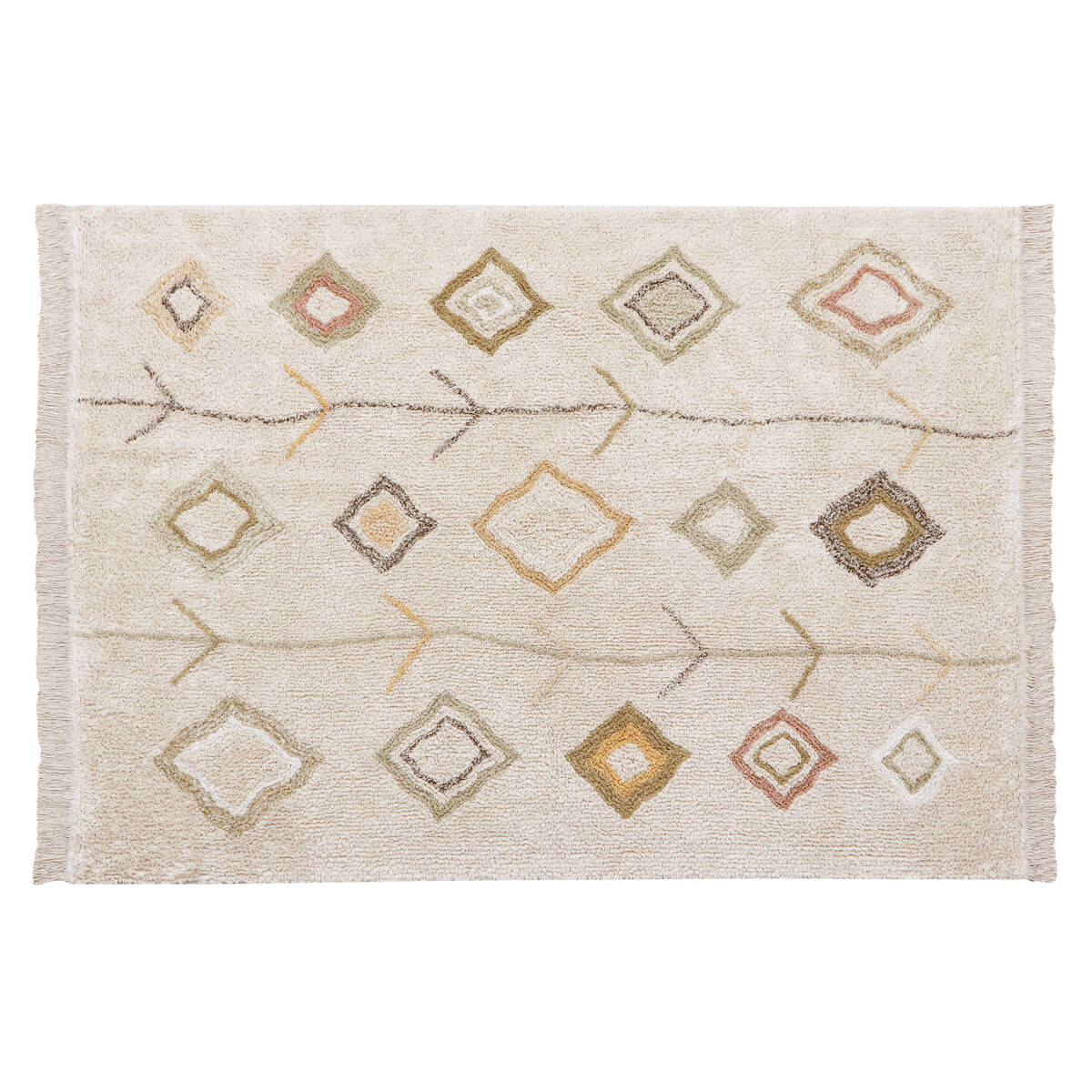 Teppich waschbar 170x240cm KAAROL Earth Lorena Canals