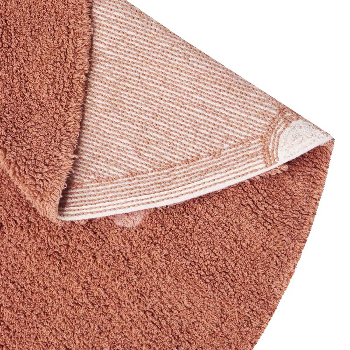 Teppich waschbar DOT Ø140cm Lorena Canals Chestnut