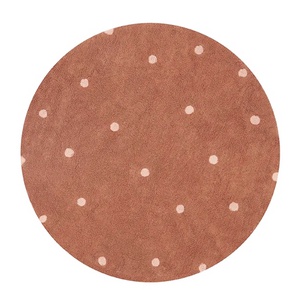 Teppich waschbar DOT Ø140cm Lorena Canals Chestnut