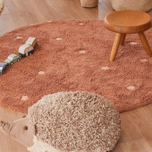 Teppich waschbar DOT Ø140cm Lorena Canals Chestnut