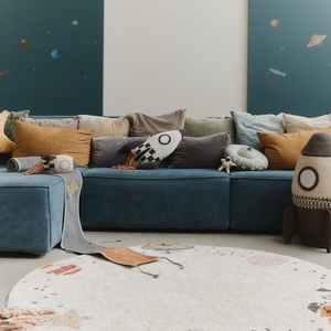 Teppich waschbar Interstellar Journey Ø 140cm Lorena Canals