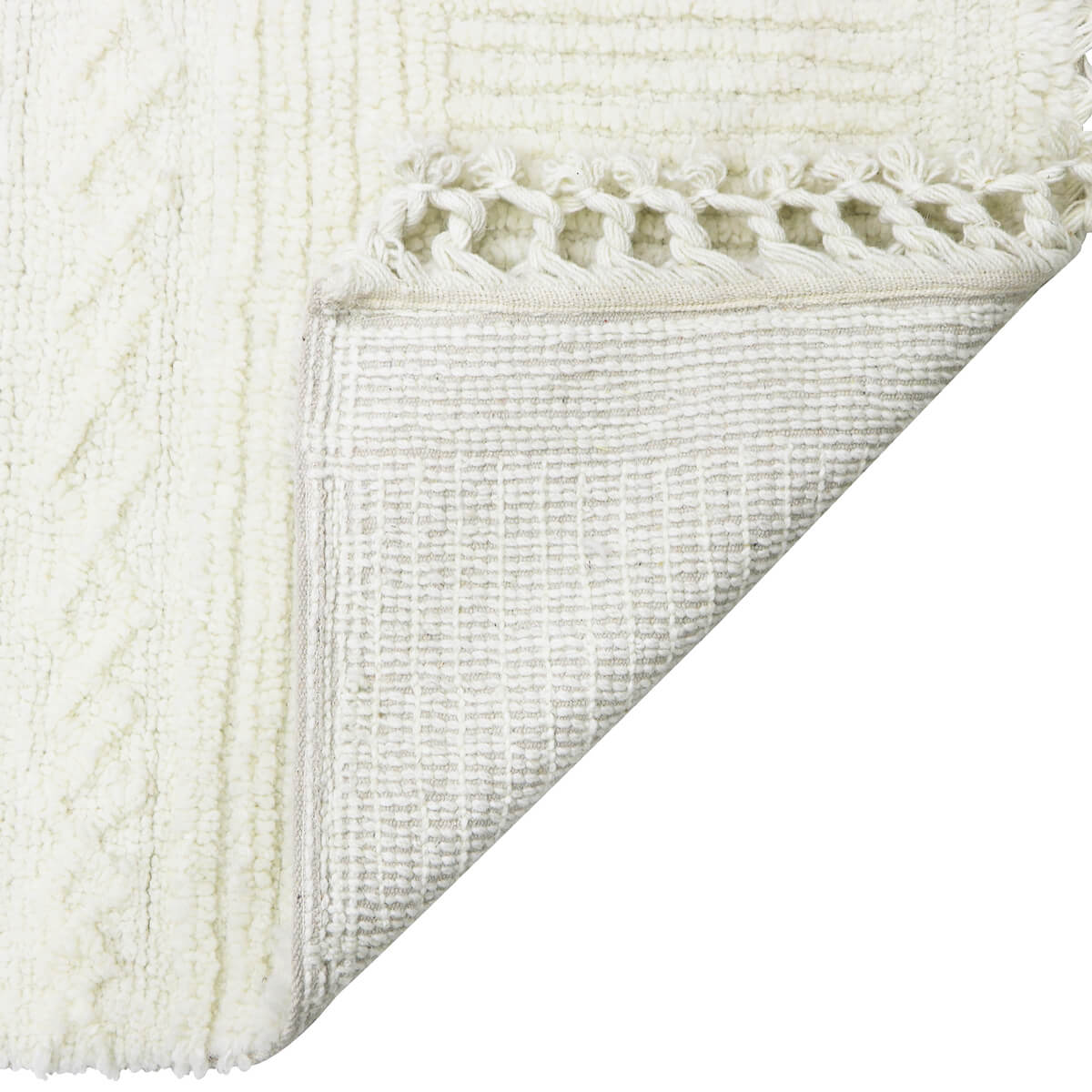 Teppich Wolle 120 x 170cm Ari Sheep White Lorena Canals