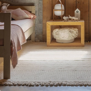 Teppich Wolle 120 x 170cm Ari Sheep White Lorena Canals