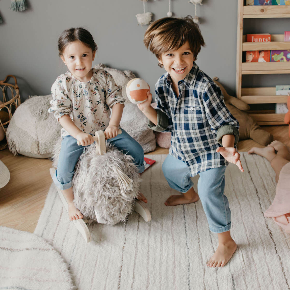 Teppich Wolle 140 x 200cm Arona Lorena Canals