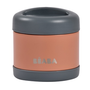 Termo -portion Inox 500ml beaba terracota